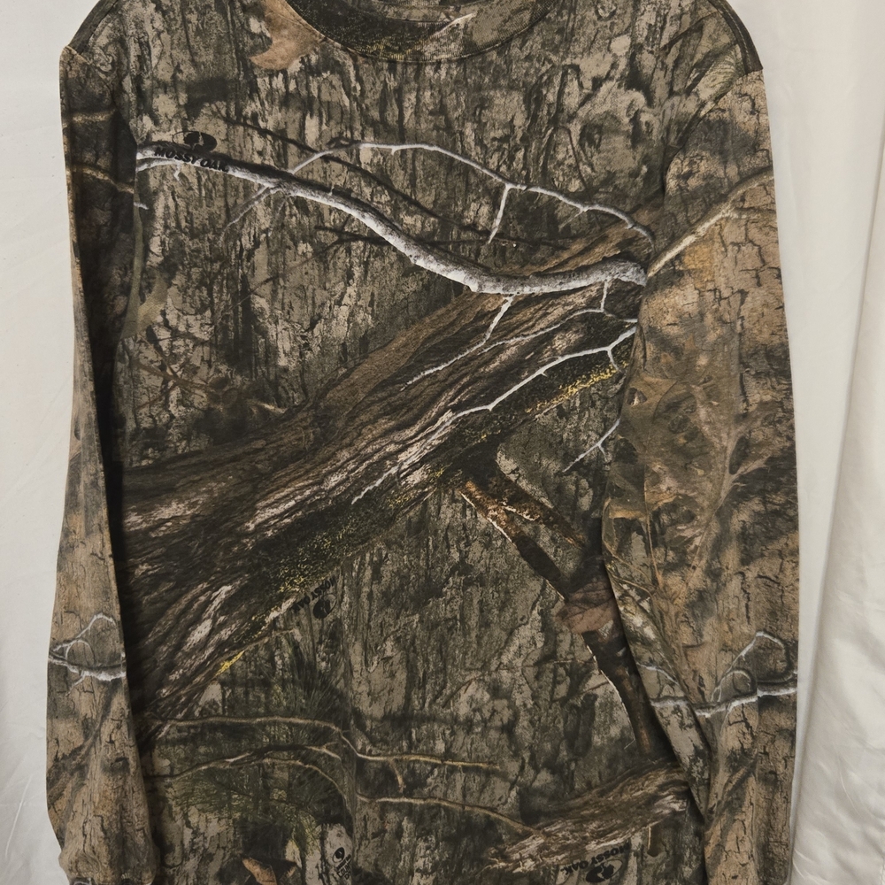Mossy Oak Woodland Camo Long Sleeve Shirt